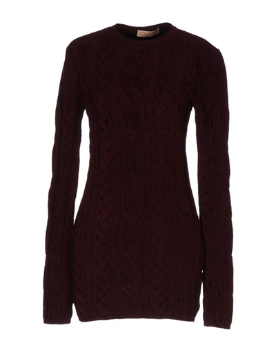 Shop Vicedomini Sweater In Maroon