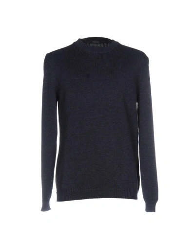 Shop Roberto Collina Sweaters In Dark Blue