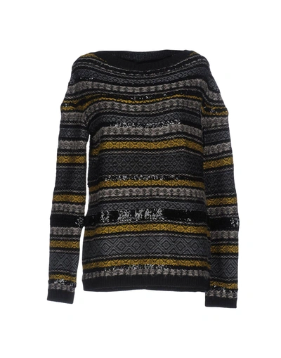 Shop Aglini Sweater In Black