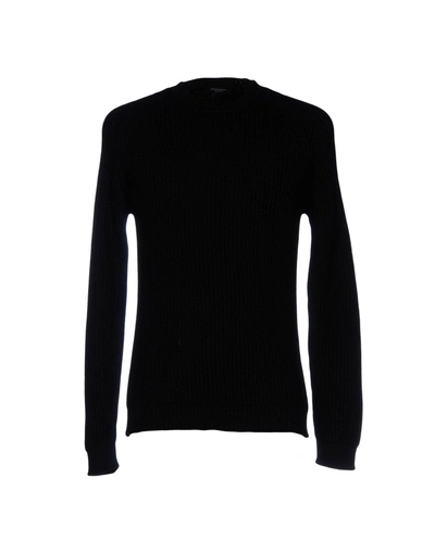 Shop Roberto Collina Man Sweater Black Size 42 Merino Wool