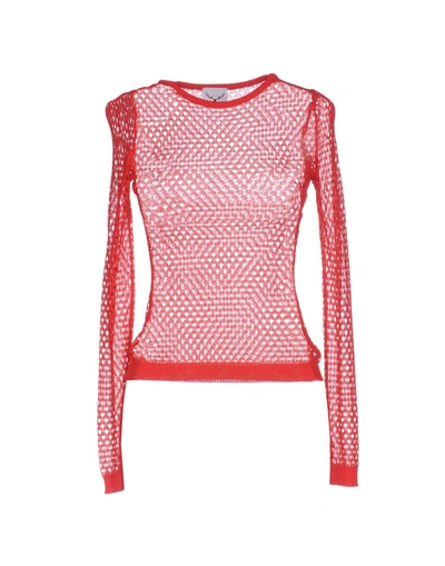Shop Leitmotiv Sweater In Red