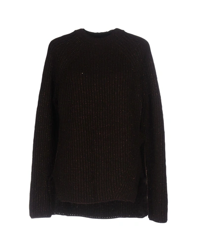 Shop Aglini Sweater In Cocoa