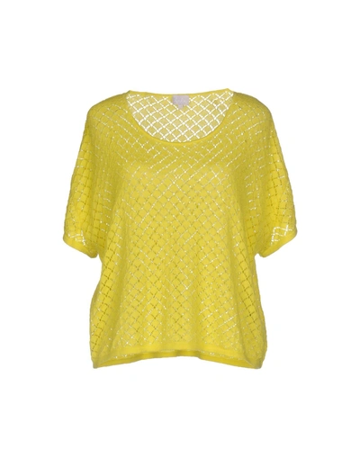 Shop Lala Berlin Sweater In Yellow