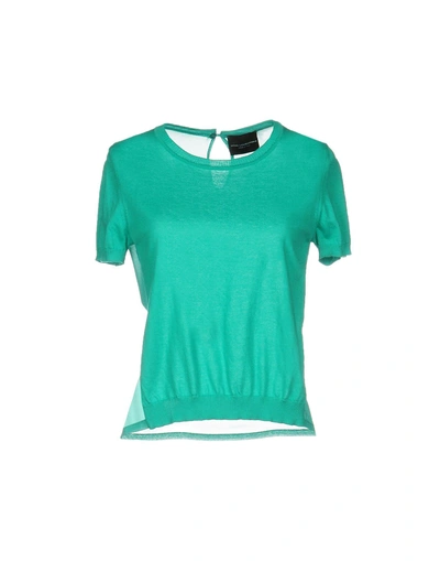 Shop Atos Lombardini Sweater In Green