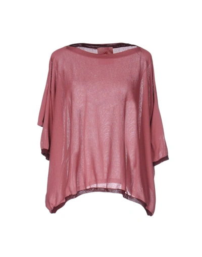 Shop Alyki Sweater In Pastel Pink