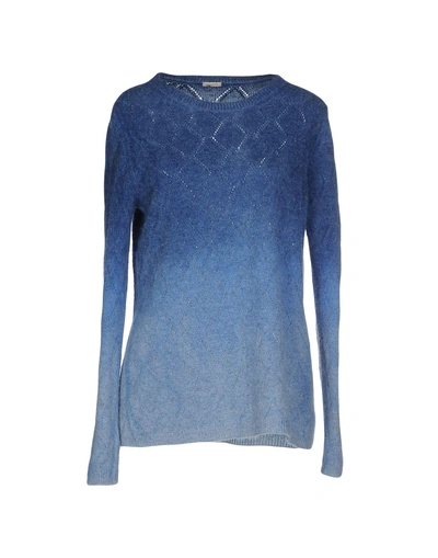 Shop Massimo Alba Sweater In Pastel Blue
