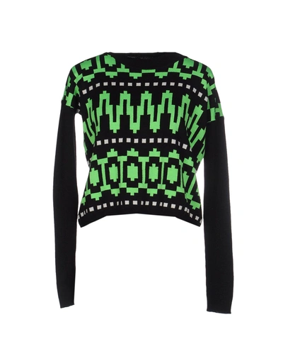 Shop Tak Ori Sweater In Acid Green