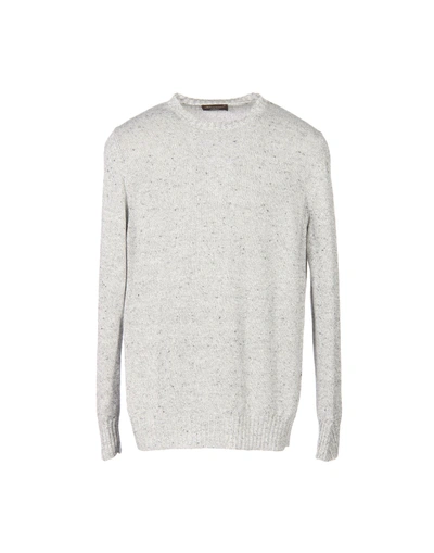 Shop Doriani Sweaters In Light Grey