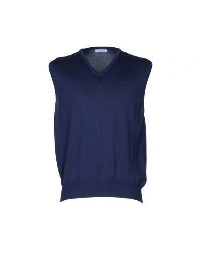 Gran Sasso Sweaters In Dark Blue