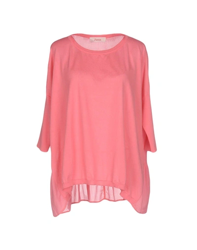 Shop Jucca Sweaters In Pink