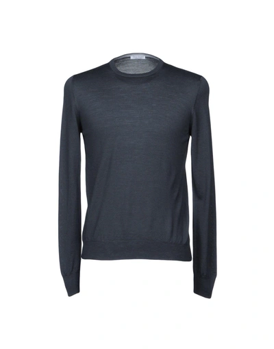 Shop Gran Sasso Sweaters In Steel Grey
