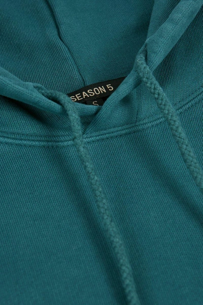 Yeezy Single Layer Cotton Hoodie In Green