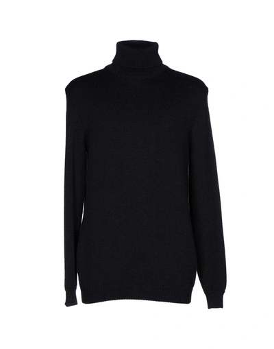 Shop Roberto Collina Turtlenecks In Steel Grey