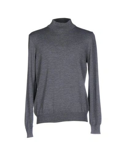 Shop Gran Sasso Turtlenecks In Lead