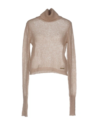 Shop Alessandro Dell'acqua Turtleneck In Pale Pink