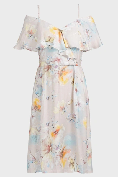 Shop Paul & Joe Sidonia Floral Print Silk-blend Dress