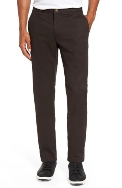 Shop Bonobos Tailored Fit Washed Stretch Cotton Chinos In Chocolate Ale