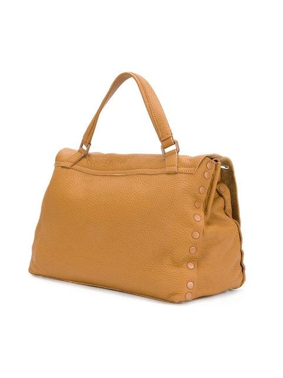 Shop Zanellato Cuba Shoulder Bag In Brown