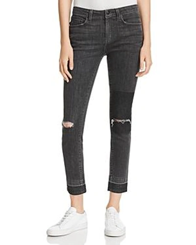 Shop Derek Lam 10 Crosby Devi Ankle High-rise Authentic Skinny In Gray
