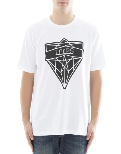 Shop Junya Watanabe White Cotton T-shirt