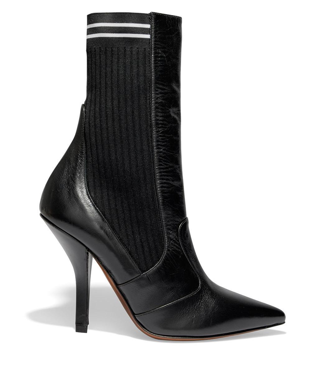 fendi rockoko sock boots