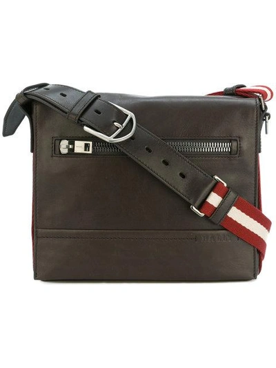 Shop Bally Zipped Messenger Bag