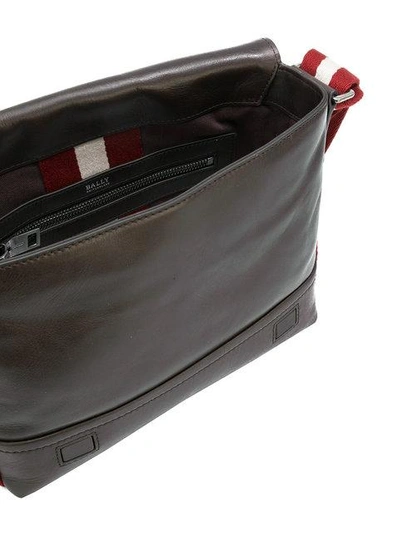 Shop Bally Zipped Messenger Bag