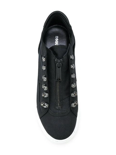 Shop Dsquared2 Barney Sneakers In Black