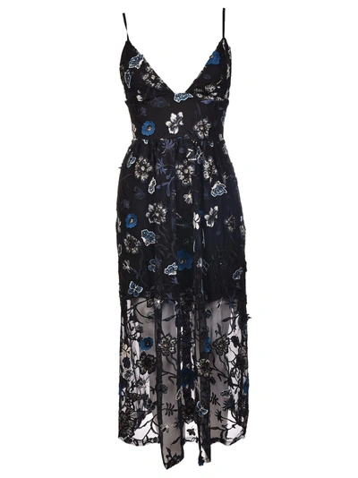 Shop For Love & Lemons Botanic Dress In Black