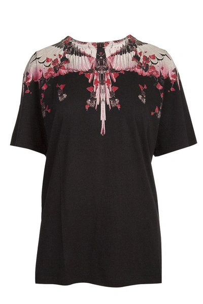 Shop Marcelo Burlon County Of Milan T-shirt In Nero Multicolor