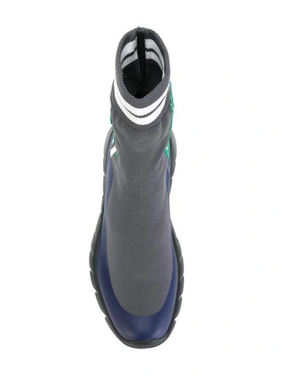 Shop Fendi Sock Runner Sneakers In F101u