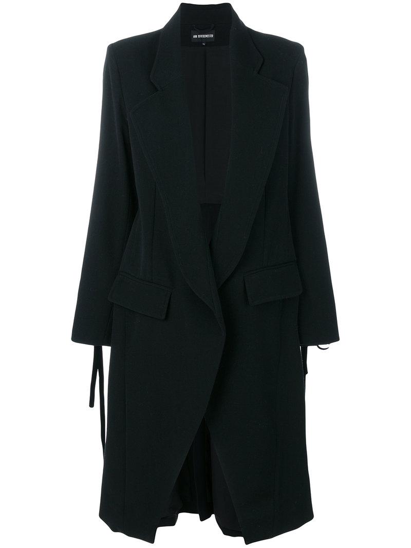 Ann Demeulemeester Fitted Tailored Coat | ModeSens