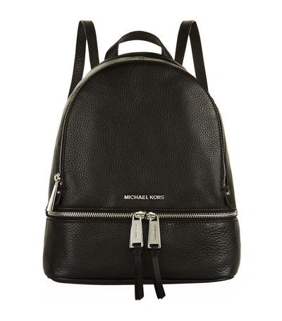 Shop Michael Kors Rhea Zip Backpack In Grey