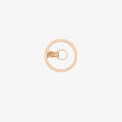 Shop Asherali Knopfer 18kt Rose Gold Icon Earrings In Metallic