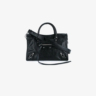 Shop Balenciaga Black Classic City Leather Tote Bag