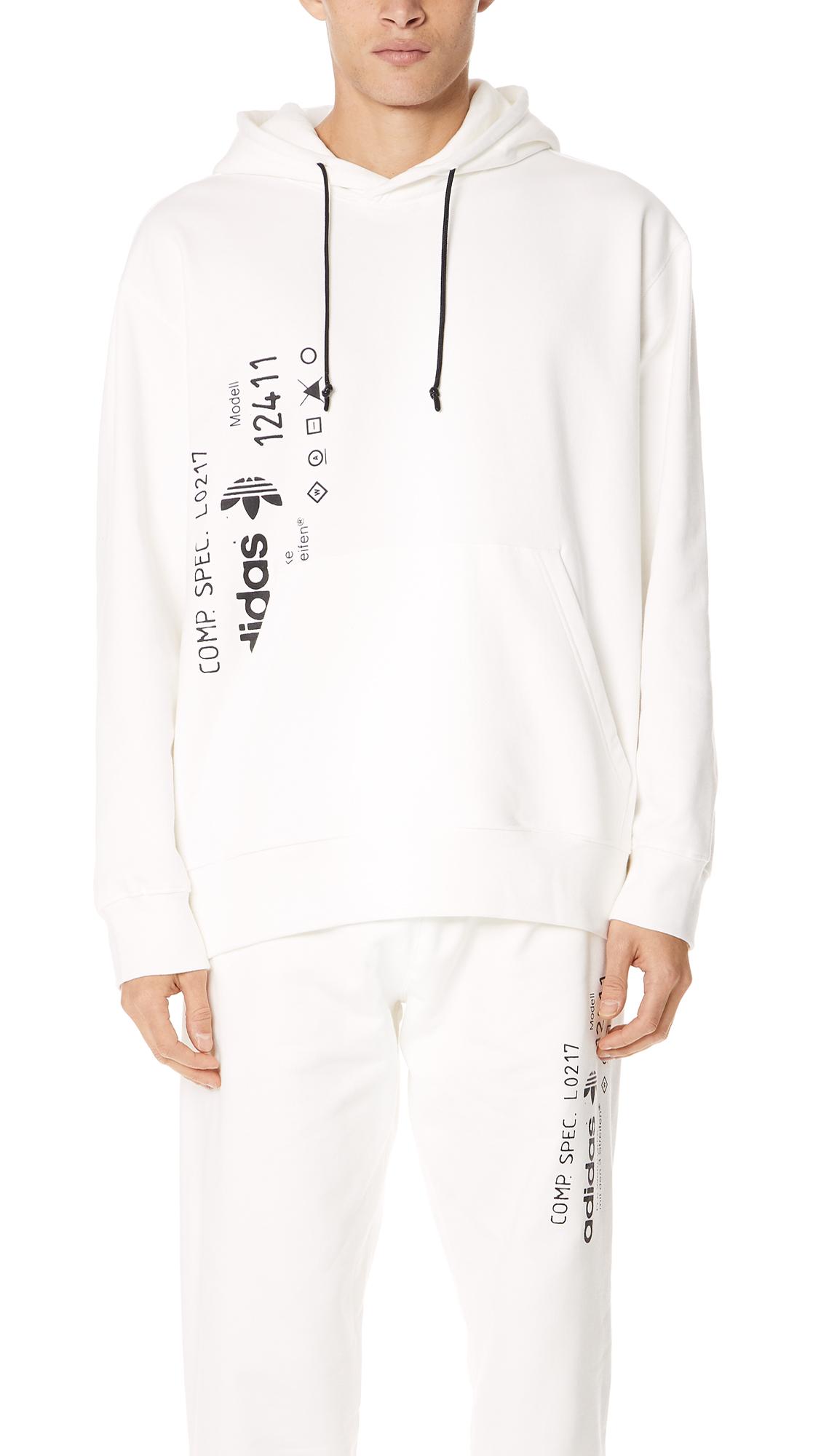 adidas originals by aw graphic hoodie