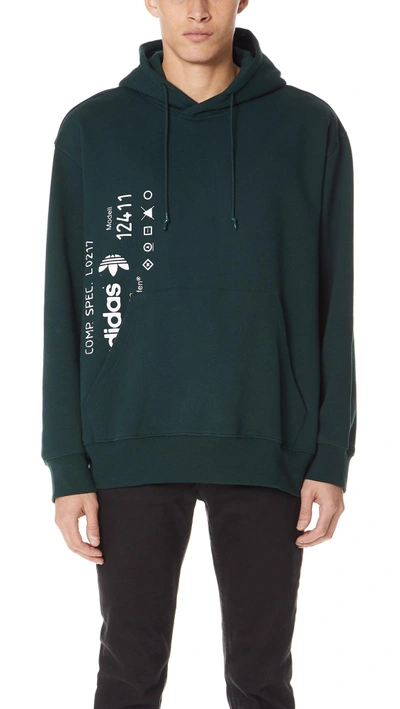 Adidas Originals By Alexander Wang Aw Graphic Hoodie | ModeSens