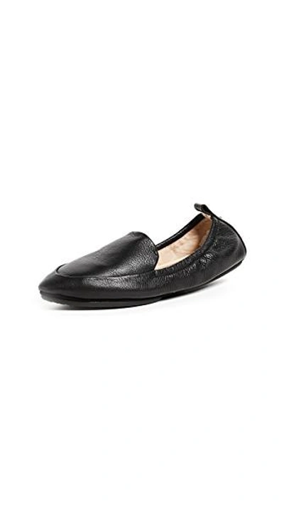 Shop Yosi Samra Skyler Convertible Loafers In Black
