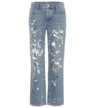 Shop Helmut Lang 1998 Painter Straight-leg Jeans In Blue