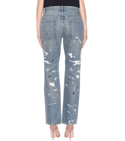 Shop Helmut Lang 1998 Painter Straight-leg Jeans In Blue