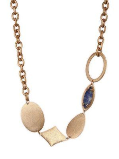 Shop Stephanie Kantis Paris Melange Necklace In Yellow Gold