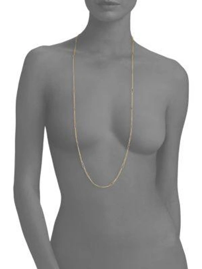 Shop Amali Black Diamond & 18k Yellow Gold Necklace