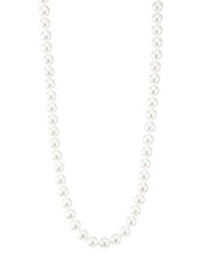 Shop Majorica 8mm White Pearl Necklace/18"