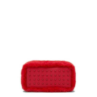 Shop Tod's Gommino Bag Micro In Red