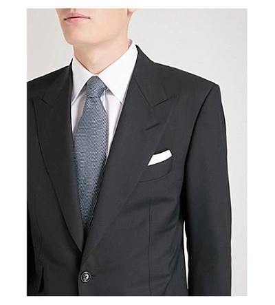 Shop Tom Ford Windsor Two-piece Wool Suit In Navy