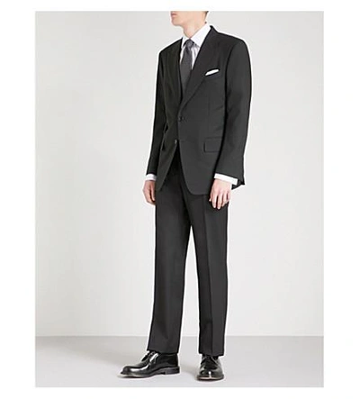 Shop Tom Ford Windsor-fit Wool Suit In Black