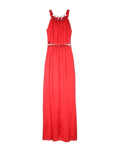 Shop Class Roberto Cavalli Long Dress In Red