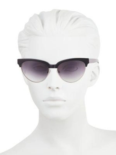 Shop Balenciaga 55mm Cat Eye Sunglasses In Black