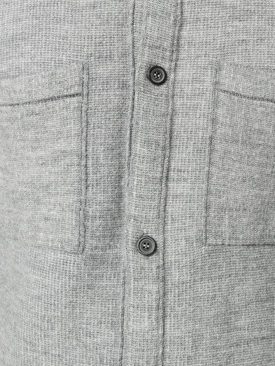 Shop Lanvin Casual Button Shirt - Grey