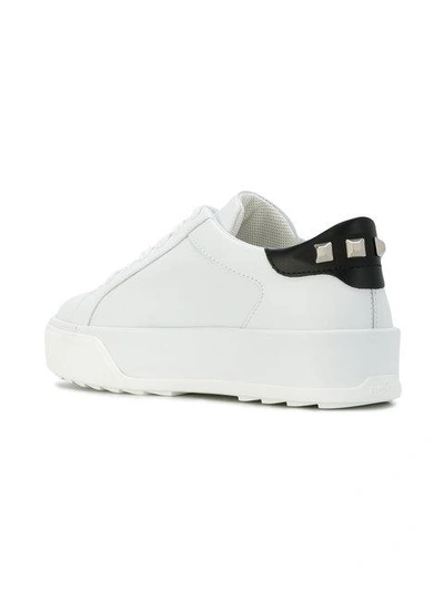 Hogan Studded Detail Sneakers In White